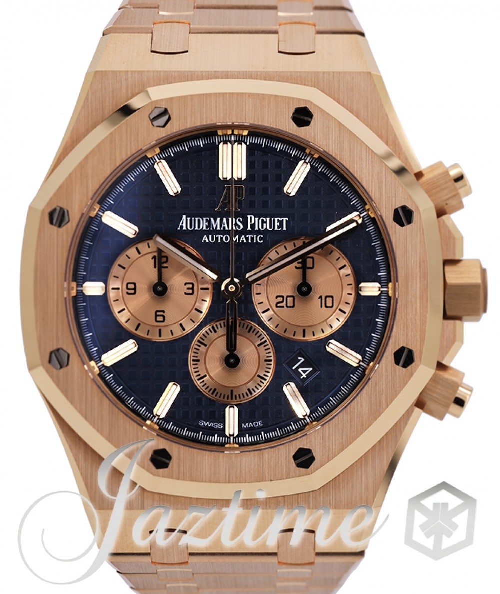 Audemars Piguet 26331OR.OO.1220OR.01 Royal Oak Chronograph Men's Automatic Blue