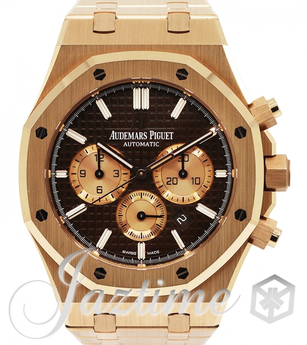 Audemars Piguet 26331OR.OO.1220OR.02-1 Royal Oak Chronograph Men's Automatic Brown