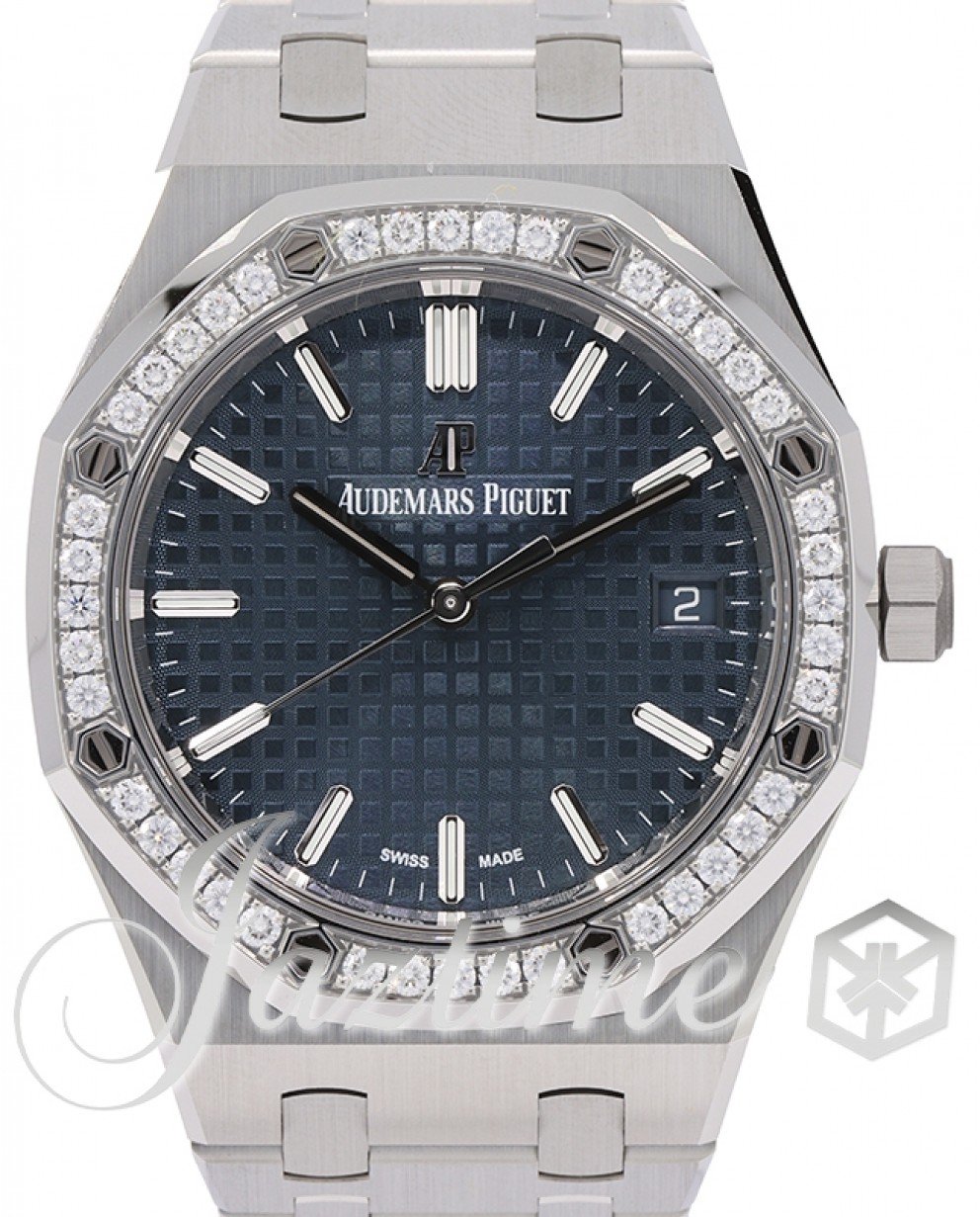 Audemars Piguet 77351ST.ZZ.1261ST.01 Royal Oak Ladies Automatic Blue