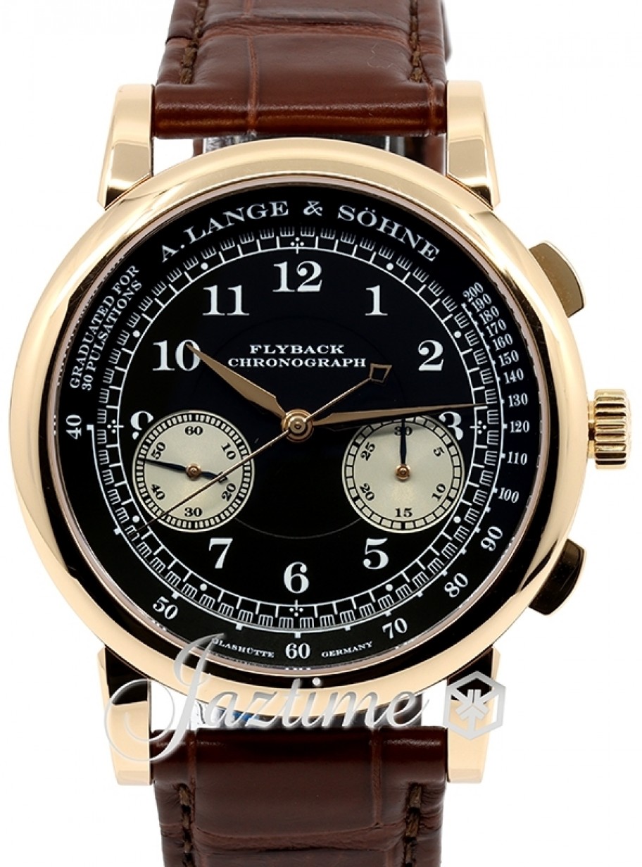 A. Lange & Sohne 401.031-1 Men's Manual-Wind Black