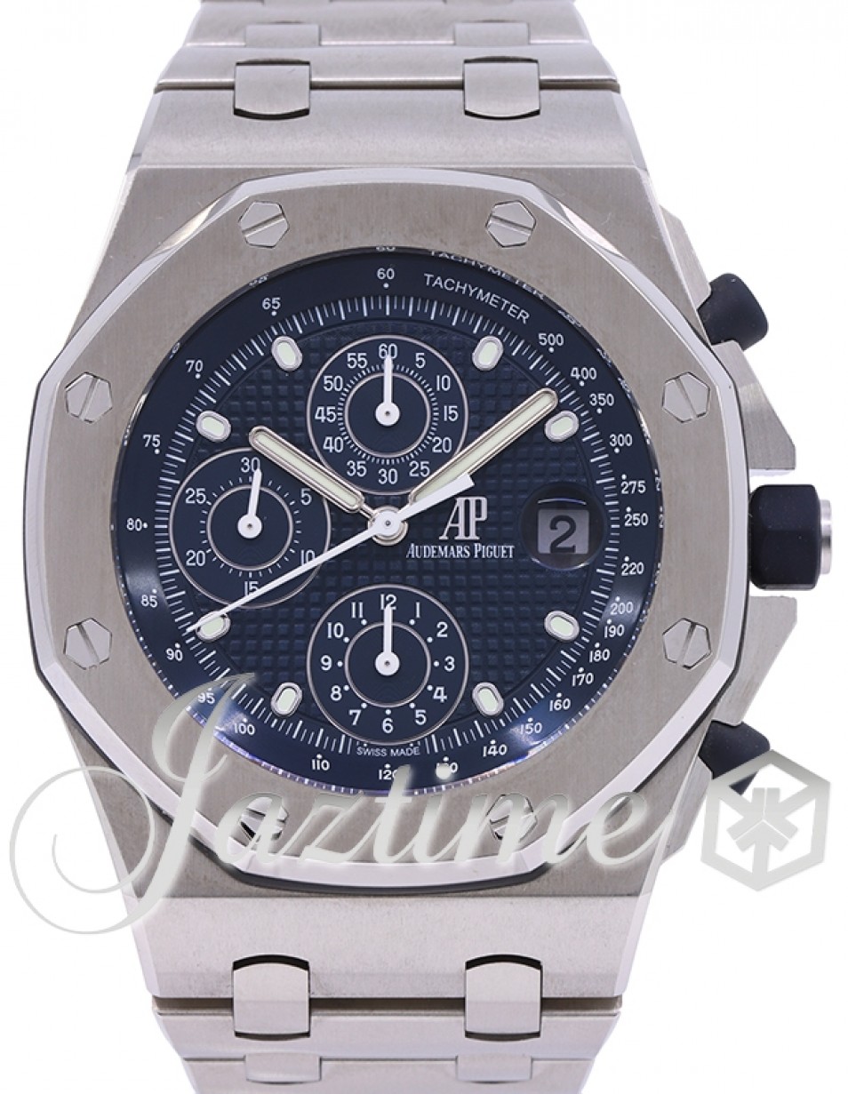 Audemars Piguet 26237ST.OO.1000ST.01 Royal Oak Offshore Selfwinding Chronograph Men's Automatic Blue