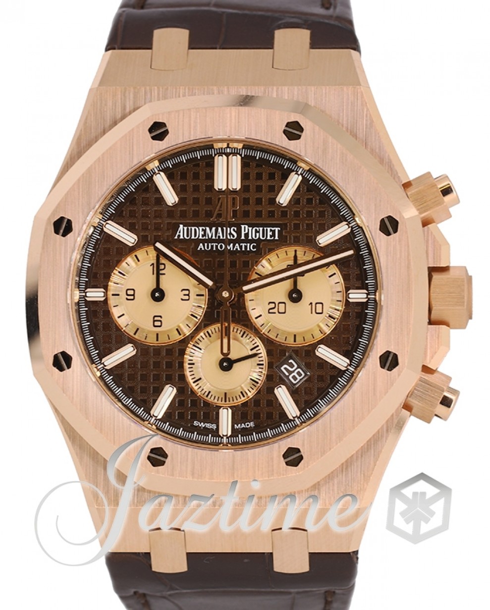 Audemars Piguet 26331OR.OO.D821CR.01 Royal Oak Chronograph Men's Automatic Brown