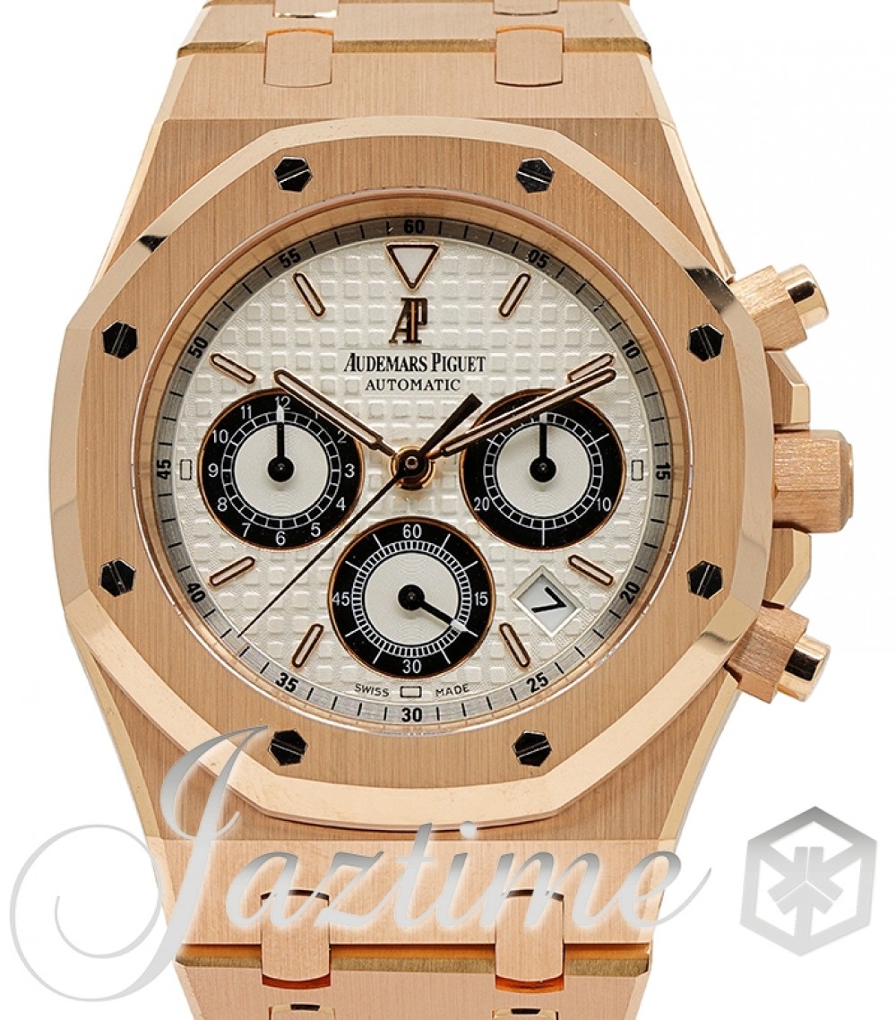Audemars Piguet 25960OR.OO.1185OR.02 Royal Oak Chronograph Men's Automatic White