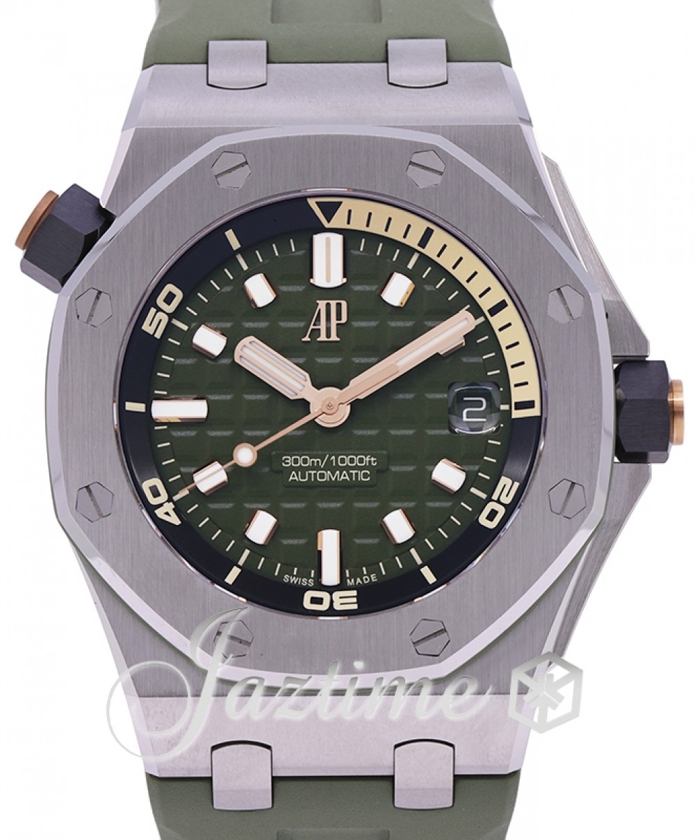 Audemars Piguet 15720ST.OO.A052CA.01 Royal Oak Offshore Men's Automatic Green