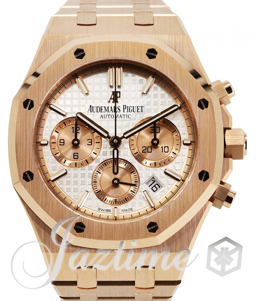 Audemars Piguet 26315OR.OO.1256OR.01 Royal Oak Selfwinding Chronograph Unisex Automatic Silver