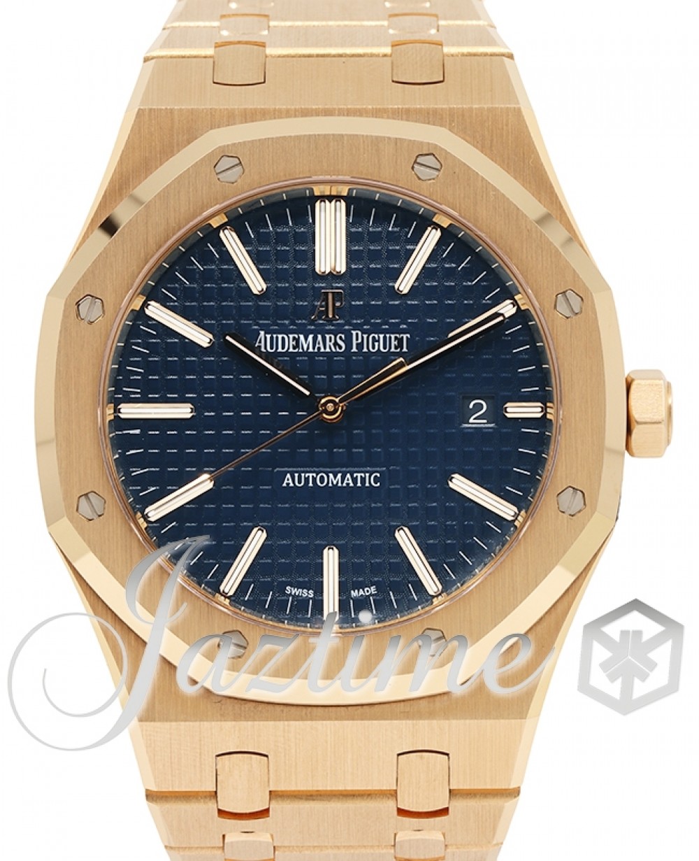 Audemars Piguet 15400OR.OO.1220OR.03 Royal Oak Men's Automatic Blue