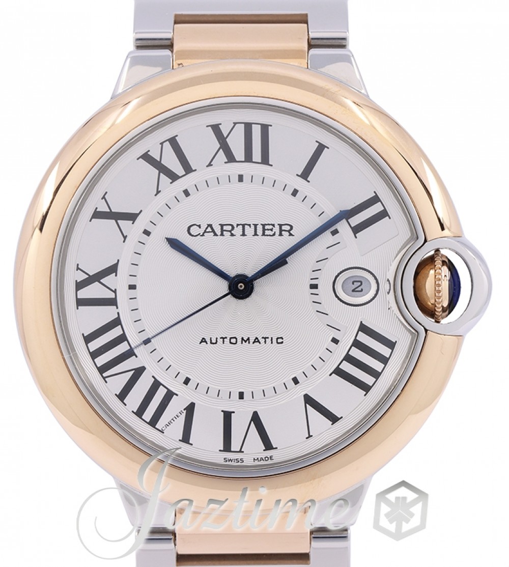 Cartier W2BB0004 Ballon Bleu Men's Automatic Silver