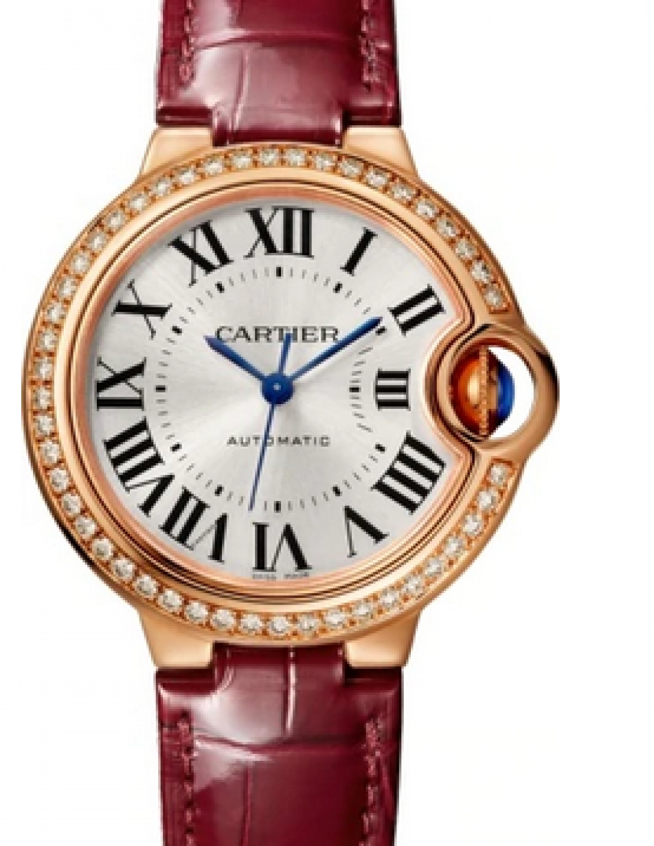 Cartier WJBB0033 Ballon Bleu De Ladies Automatic Silver