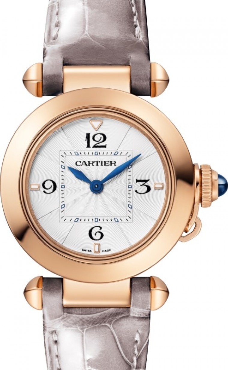 Cartier WGPA0018 Pasha De Cartier Ladies Quartz Silver