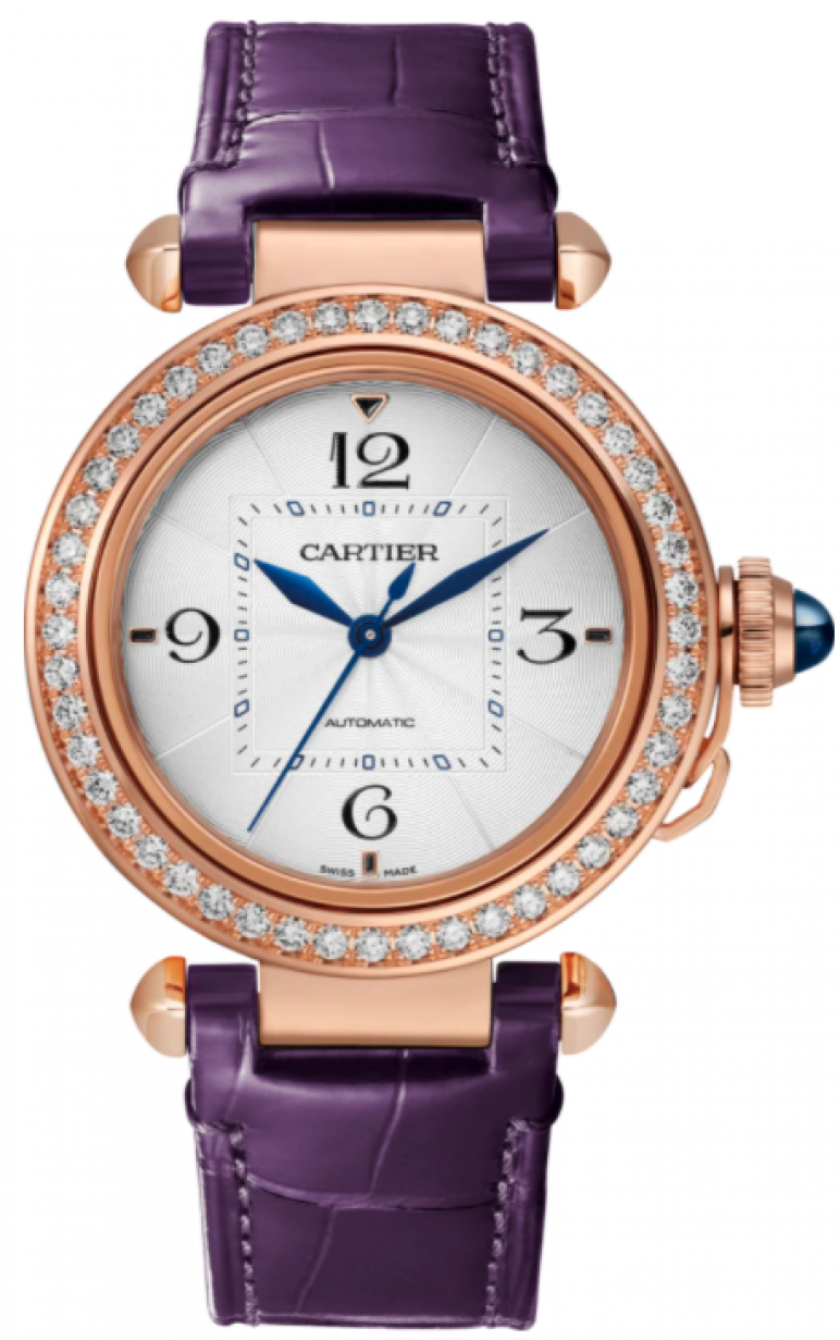 Cartier WJPA0012 Pasha De Cartier Ladies Automatic Silver