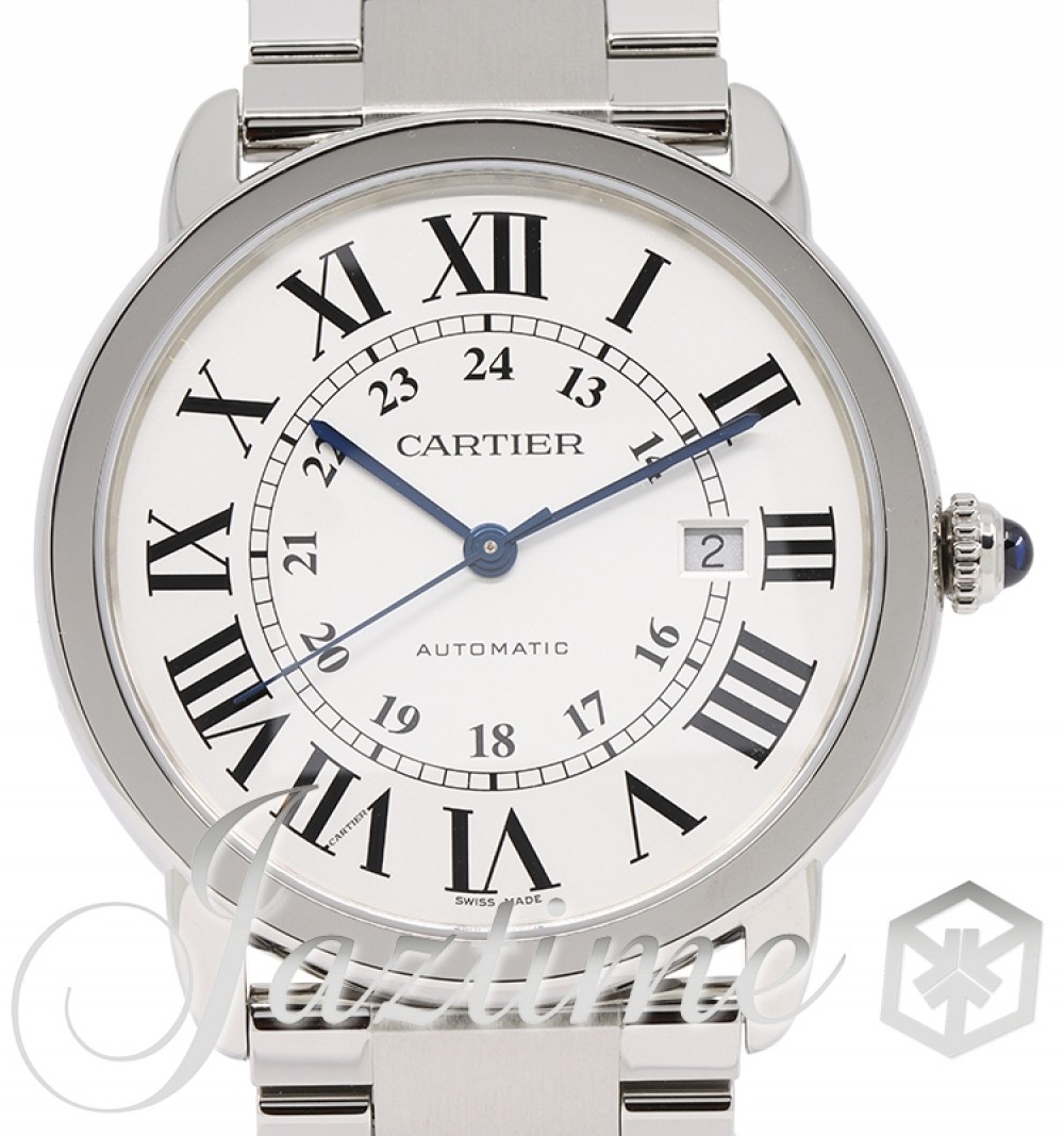 Cartier W6701011 Ronde Solo de Cartier Men's Automatic Silver