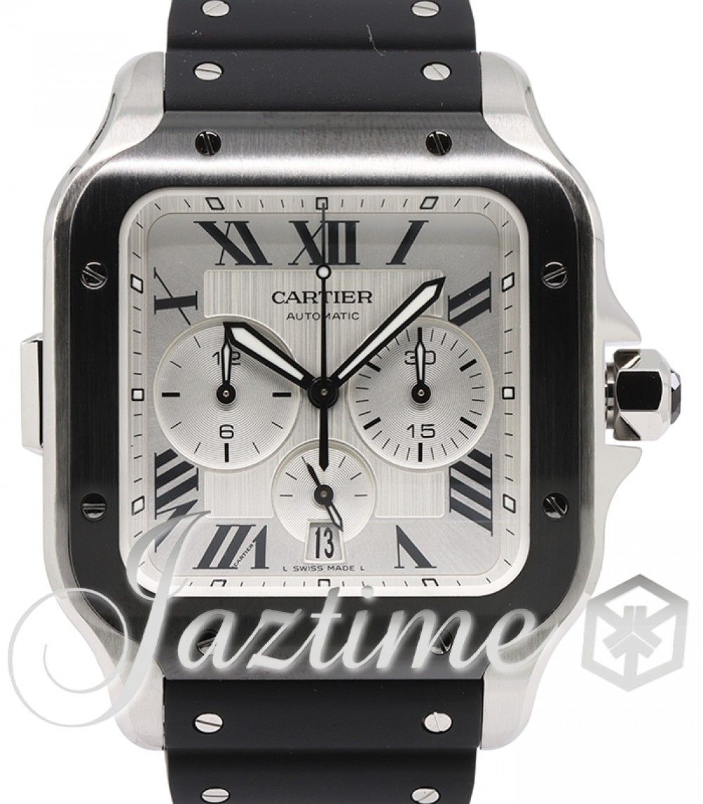 Cartier WSSA0017 Santos De Cartier Men's Automatic Silver