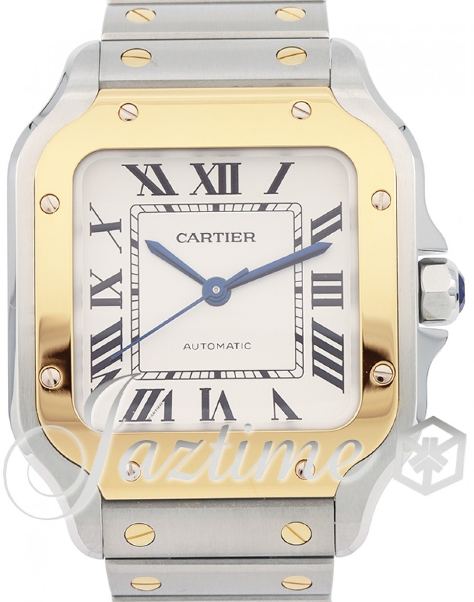 Cartier W2SA0016 Santos de Cartier Ladies Automatic Silver
