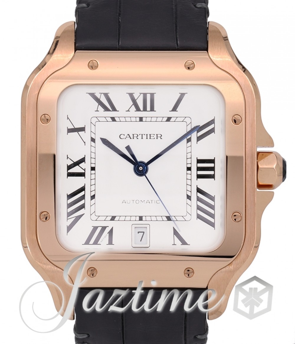 Cartier WGSA0019 Santos de Cartier Men's Automatic Silver
