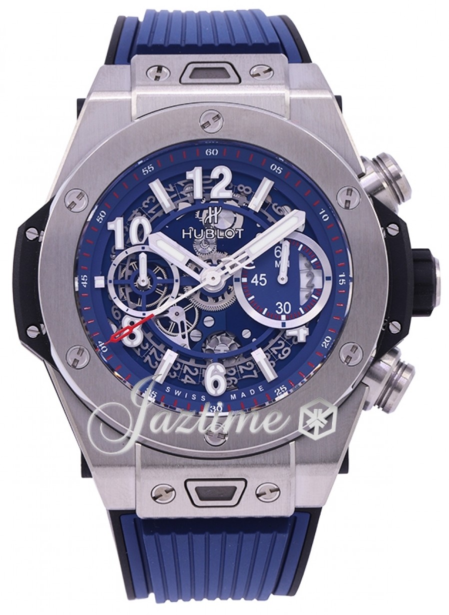 Hublot 411.NX.5179.RX Big Bang Unico Titanium Blue Men's Automatic Skeleton