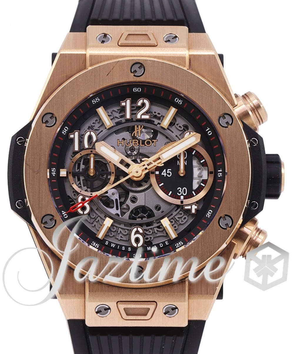 Hublot 411.OX.1180.RX2 Big Bang Unico King Gold Men's Automatic Skeleton
