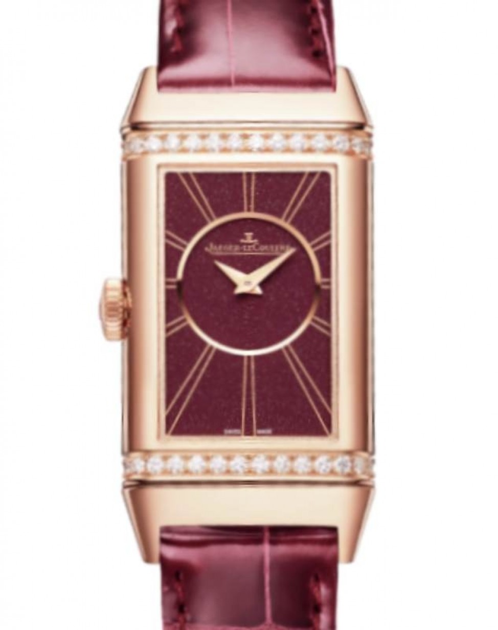 Jaeger LeCoultre Q334256J Reverso Ladies Manual-Wind Silver
