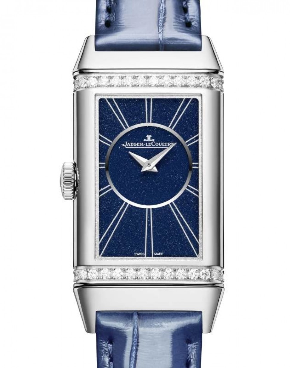 Jaeger LeCoultre Q334848J Reverso Ladies Manual-Wind Silver