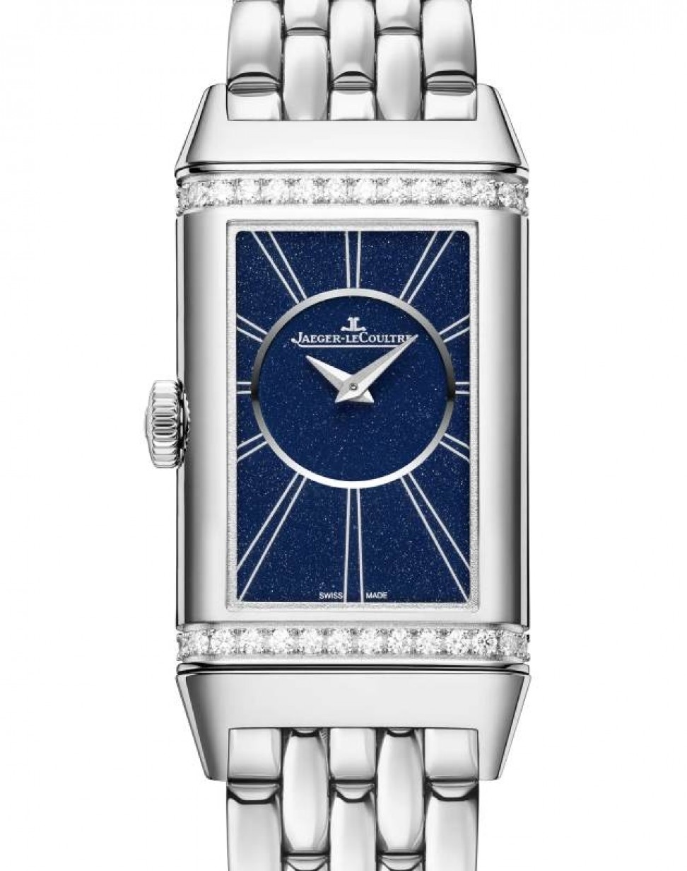 Jaeger LeCoultre Q334818J Reverso Ladies Manual-Wind Silver