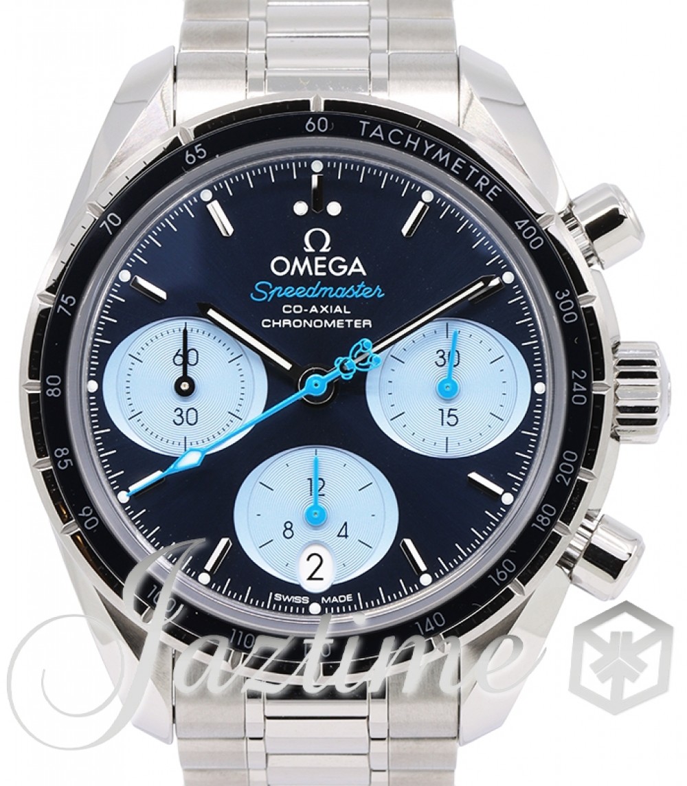 Omega 324.30.38.50.03.002 Speedmaster 38 (Orbis Edition) Men's Automatic Blue