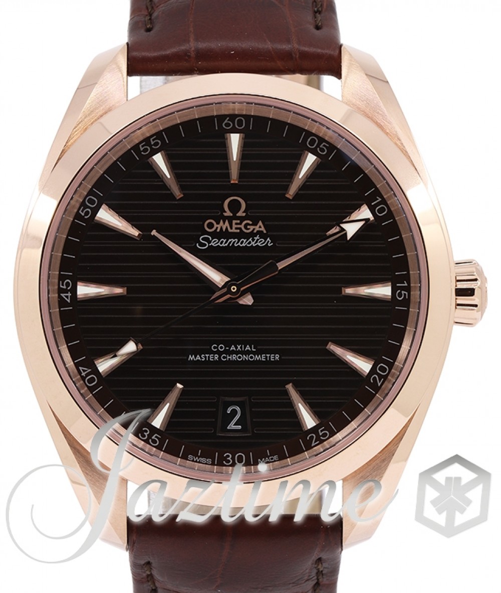 Omega 220.53.41.21.13.001 Seamaster Aqua Terra 150M Men's Automatic Brown