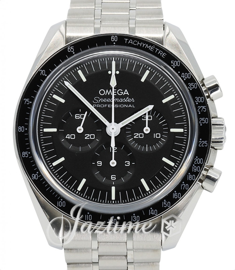 Omega 310.30.42.50.01.002 Speedmaster Moonwatch Professional Men's Manual-Wind Black