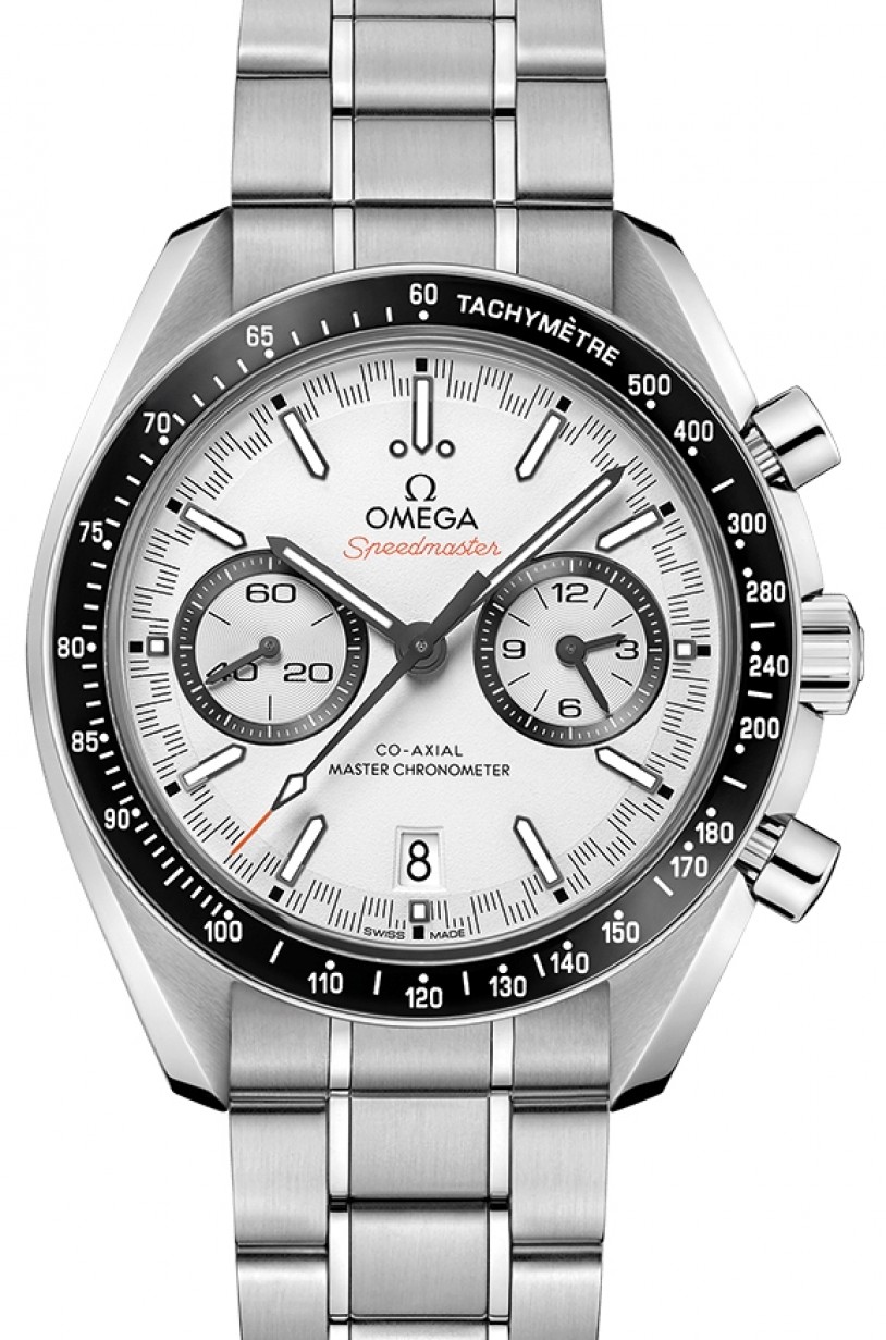 Omega 329.30.44.51.04.001 Speedmaster Two Counters Racing Men's Automatic White