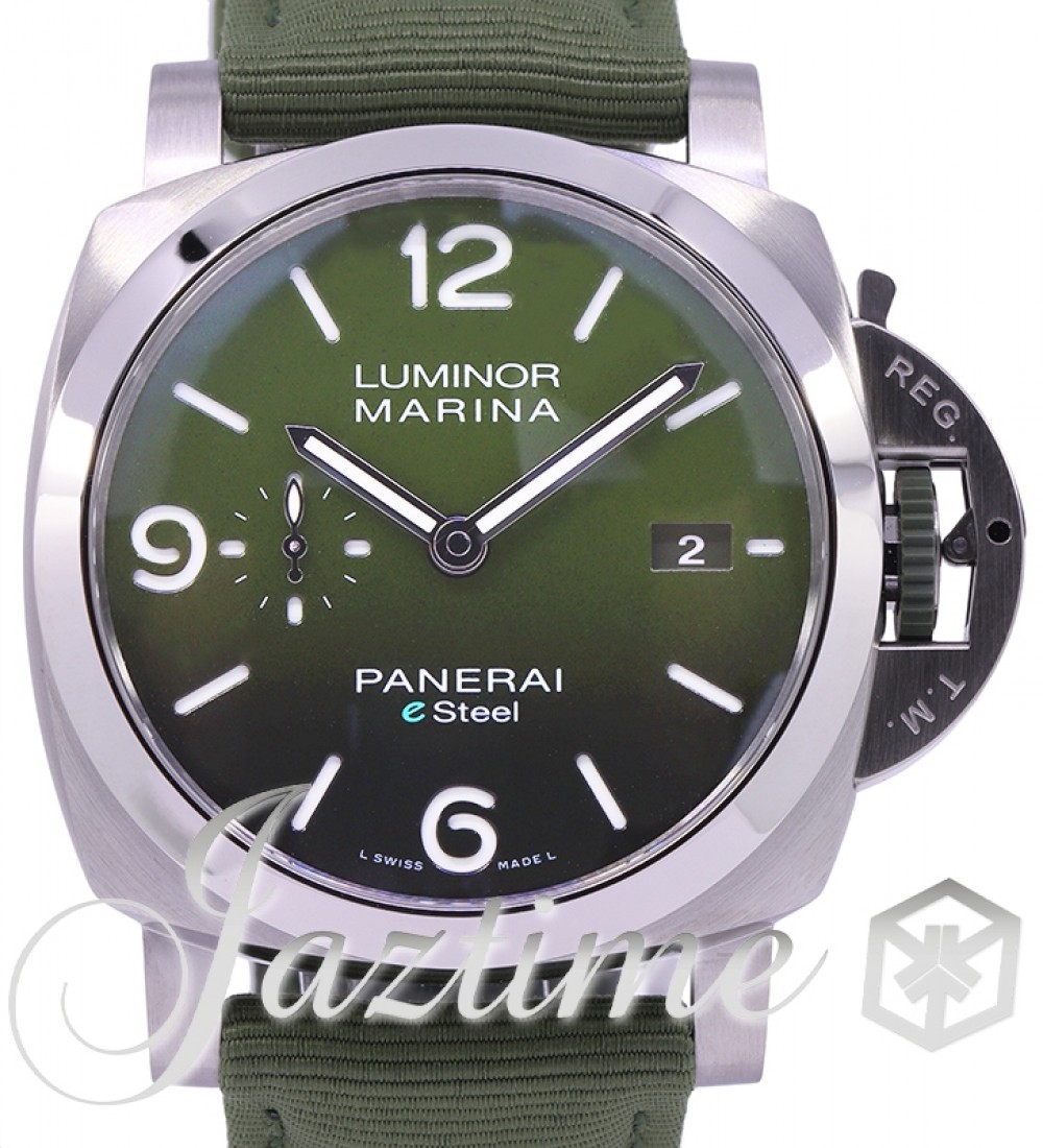Panerai PAM01356 Luminor Marina ESteel Men's Automatic Green