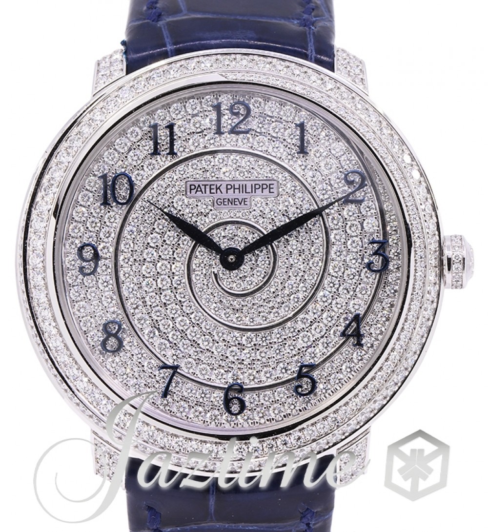 Patek Philippe 4978/400G-001 Calatrava Ladies Automatic Diamond Pave