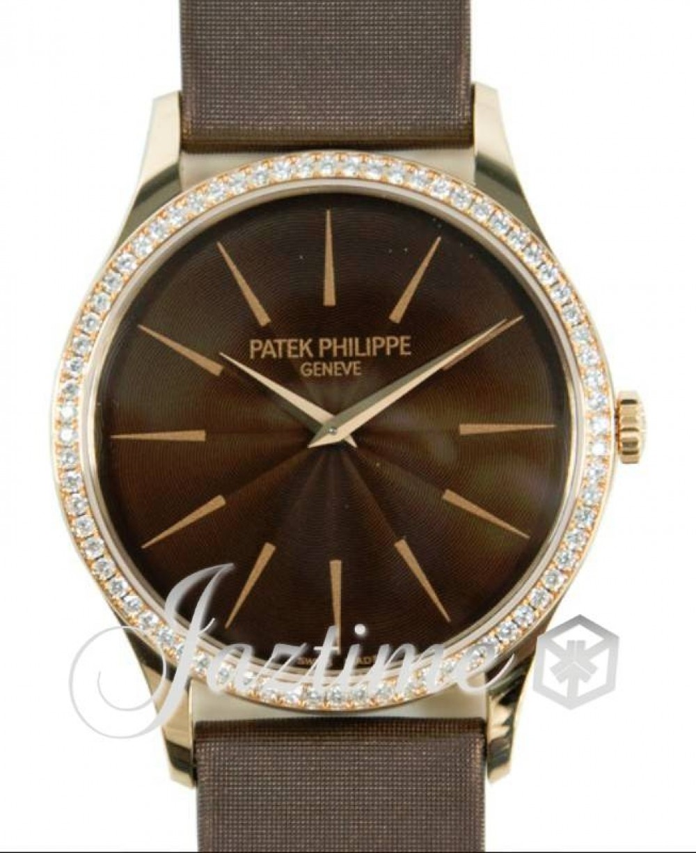 Patek Philippe 4897R-001 Calatrava Ladies Automatic Brown