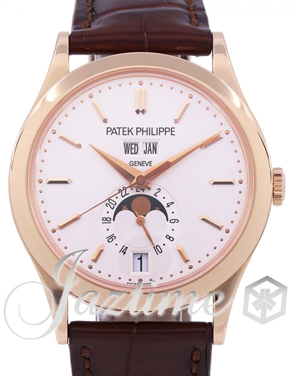 Patek Philippe 5396R-011P Complications Men's Automatic Silver Opaline