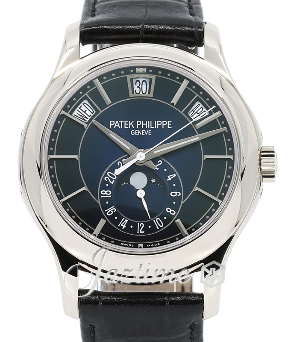 Patek Philippe 5205G-013 Annual Calendar Moon phases Men's Automatic Blue