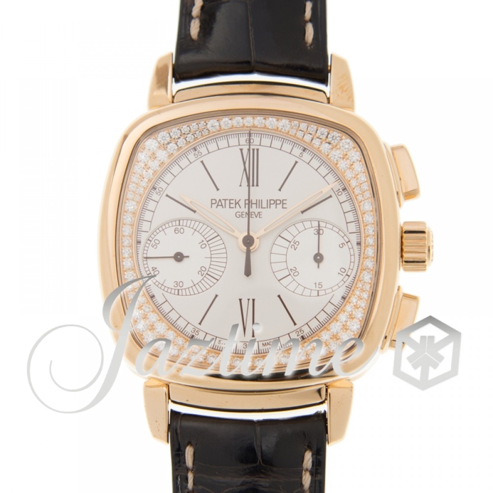 Patek Philippe 7071R-001 Complications Ladies Manual-Wind Silver Opaline