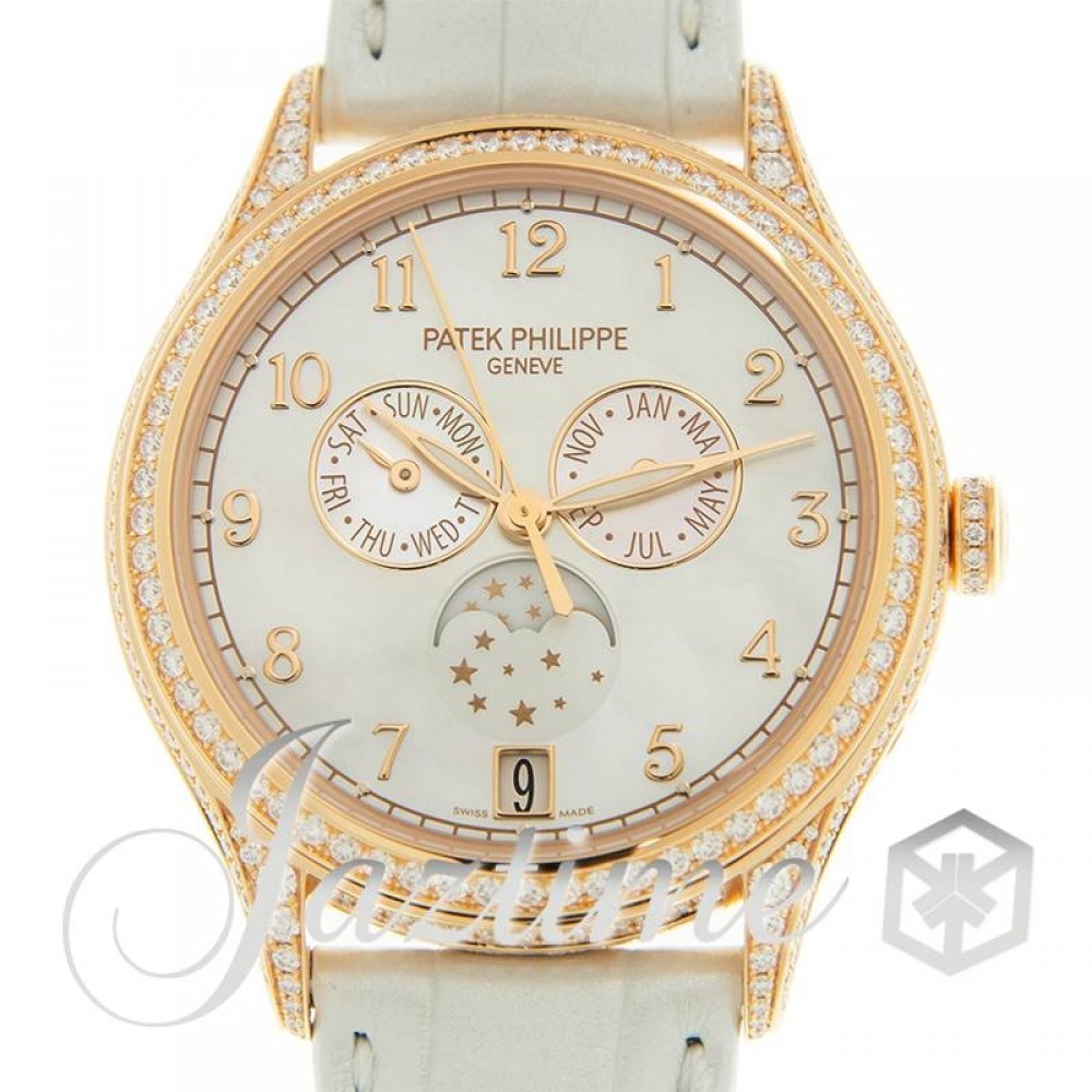 Patek Philippe 4948R001 Complications Ladies Automatic White Mother of Pearl