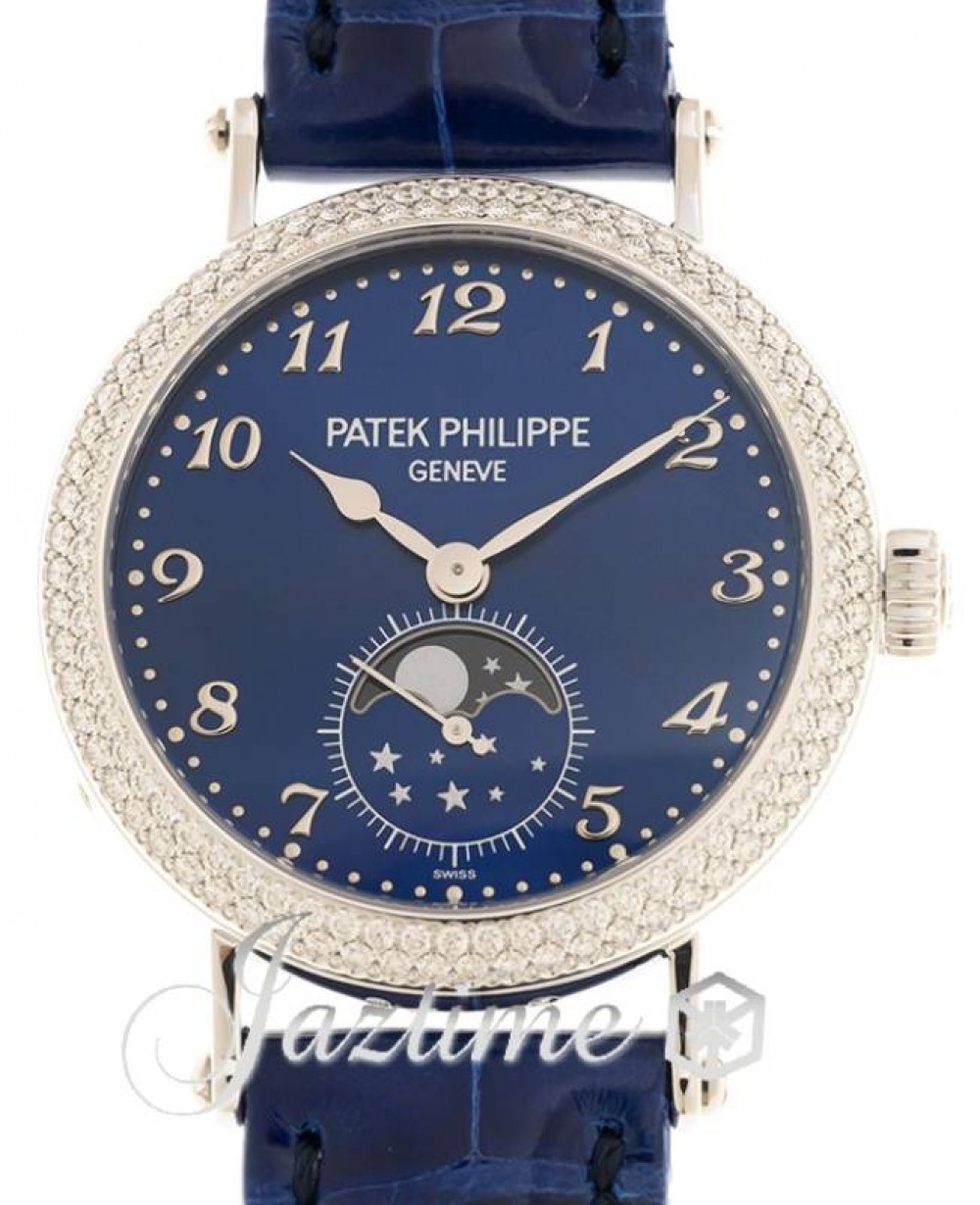 Patek Philippe 7121/200G-001 Complications Ladies Manual-Wind Blue