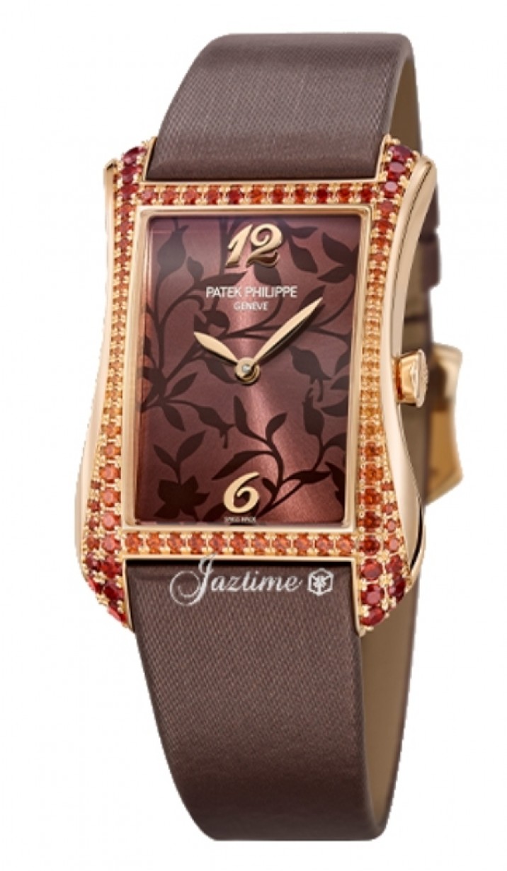 Patek Philippe 4962/200R-001 Gondolo Serata Ladies Quartz Brown