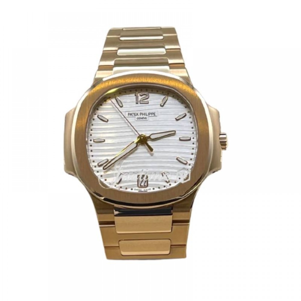 Patek Philippe 7118/1R-001 Nautilus Ladies Automatic Silver Opaline