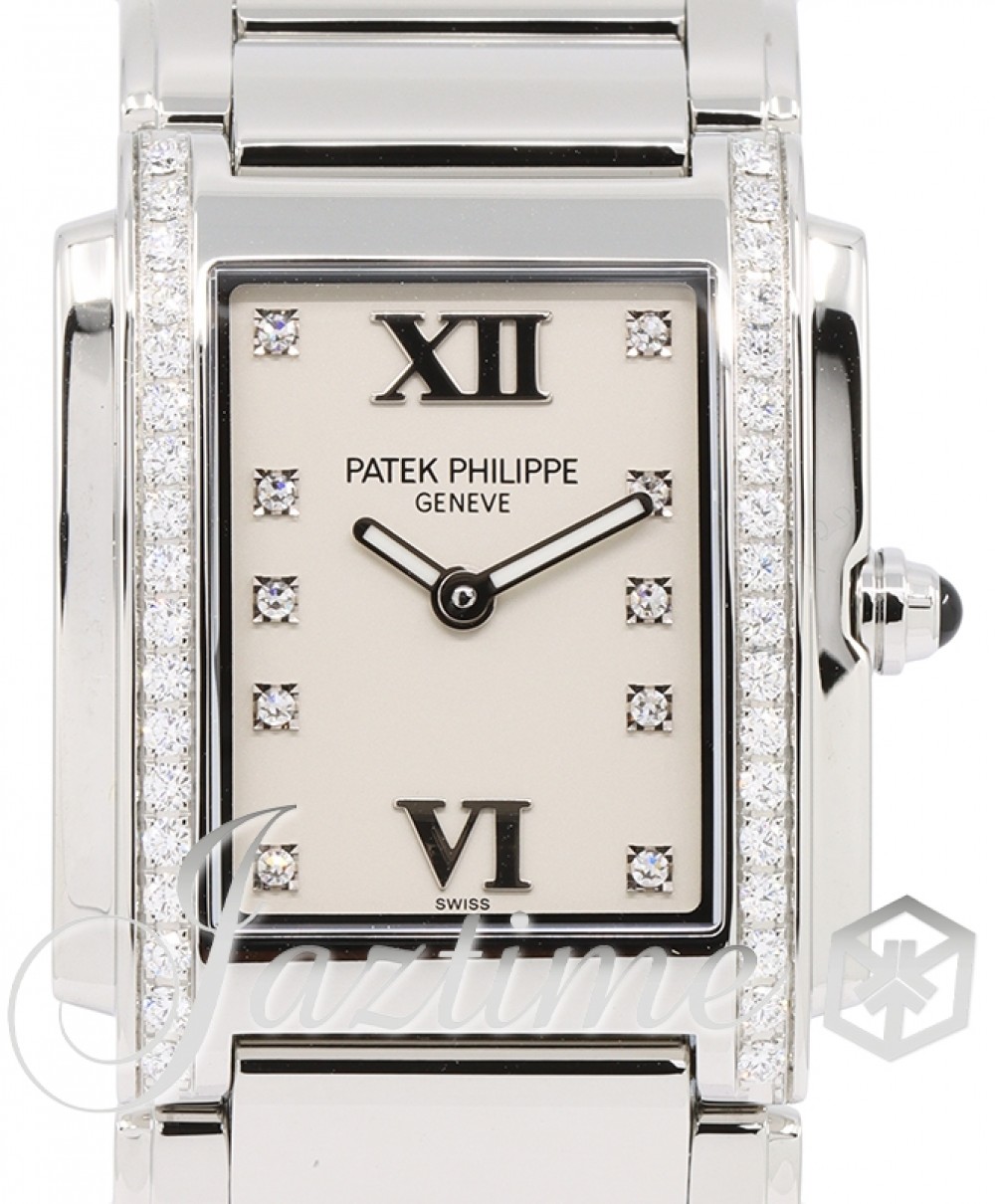 Patek Philippe 4910/10A-011 Twenty~4 Ladies Automatic White