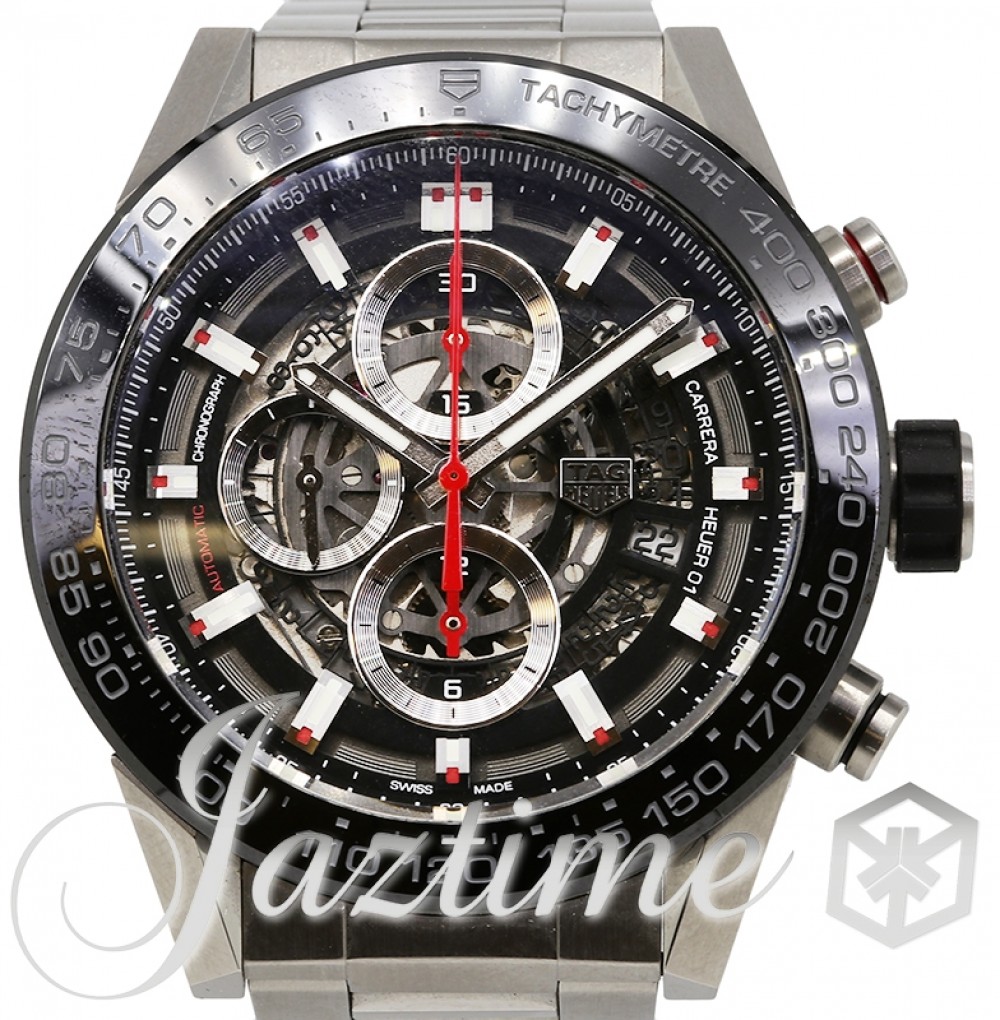 TAG Heuer CAR2A1W.BA0703 Carrera Men's Automatic Black