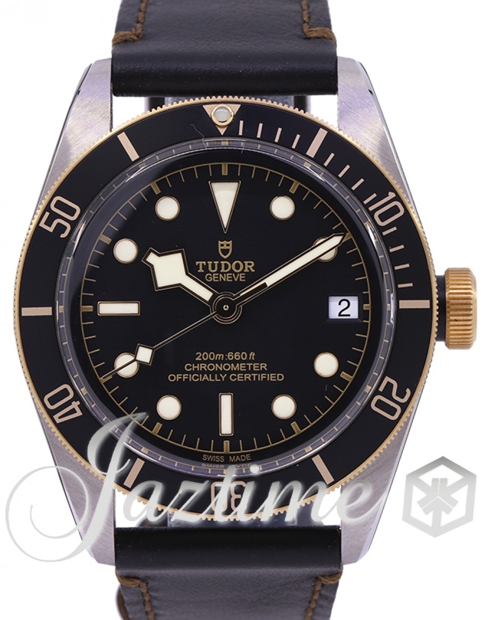 Tudor 79733N-0007 Black Bay Date Men's Automatic Black