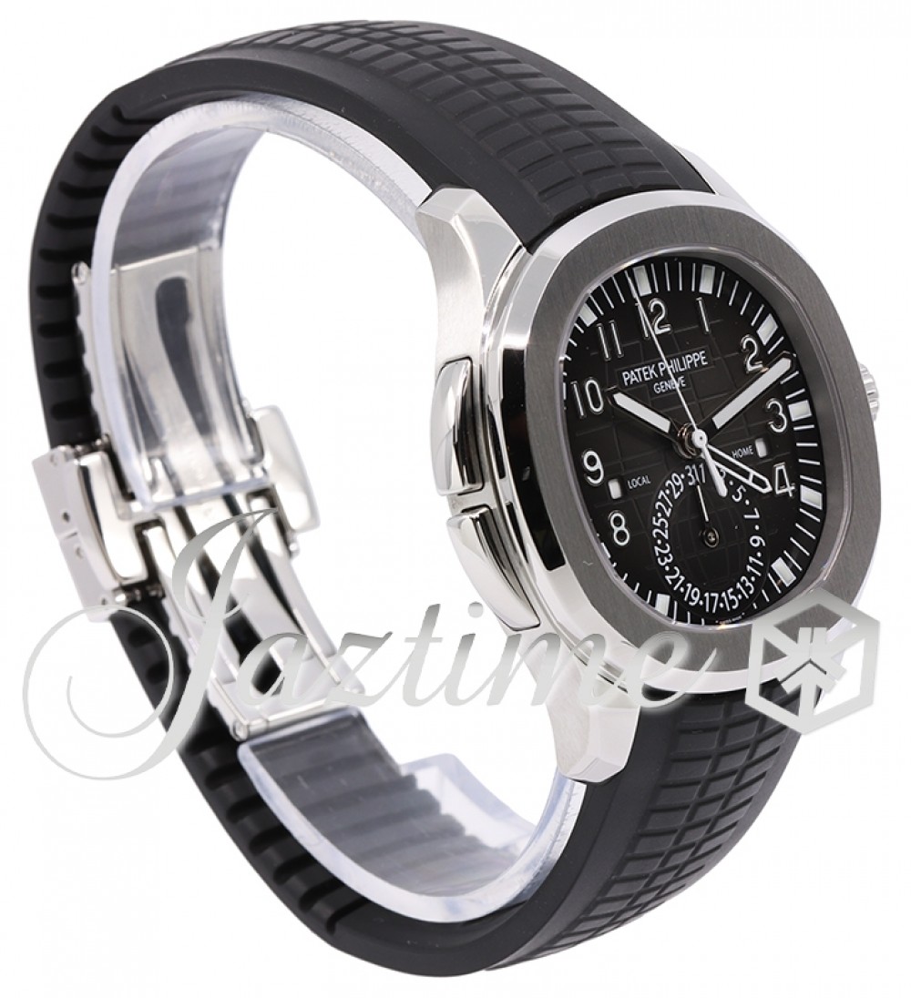 Patek Philippe 5164A-001 Aquanaut Travel Time Men's Automatic Black