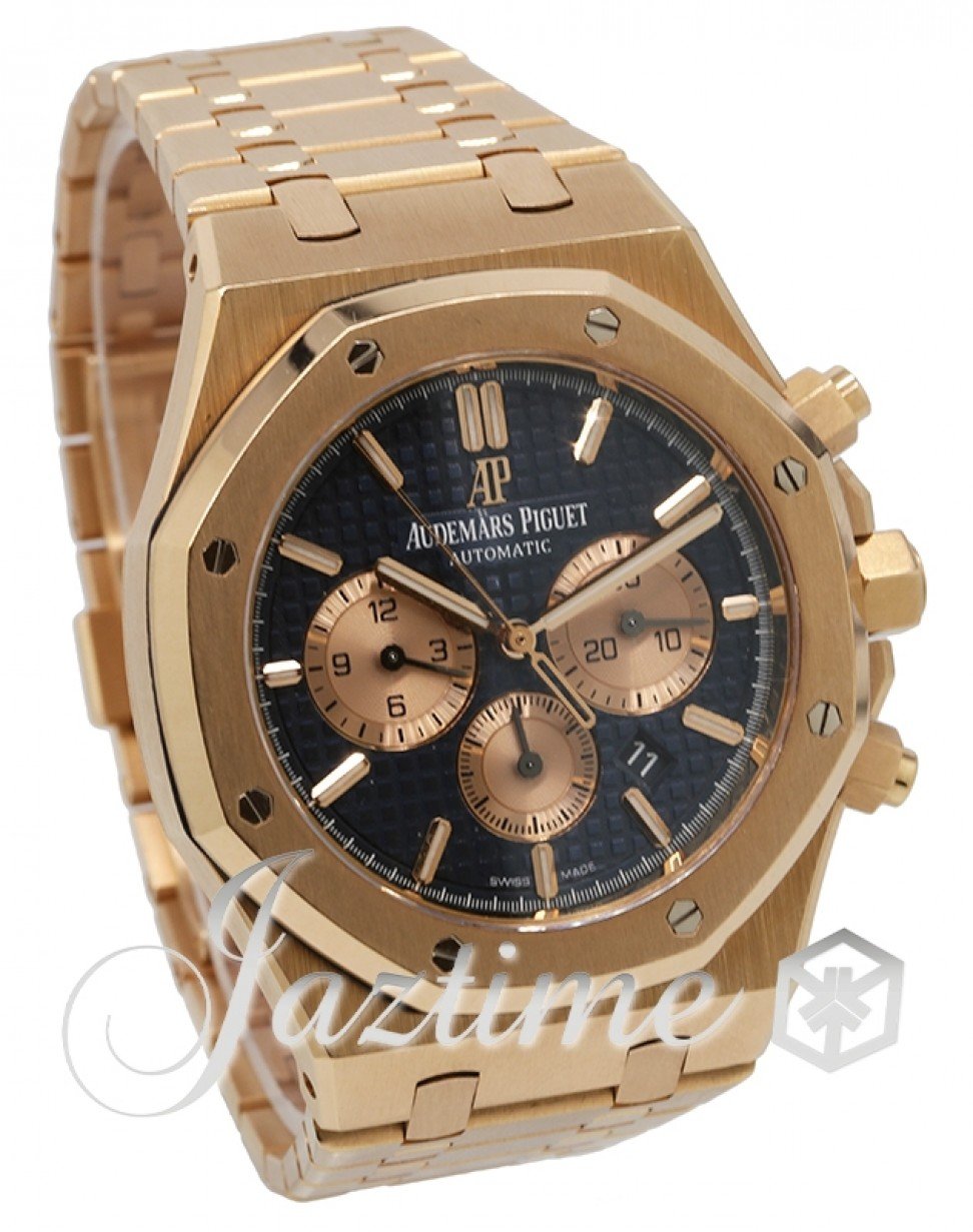 Audemars Piguet 26331OR.OO.1220OR.01-1 Royal Oak Chronograph Men's Automatic Blue