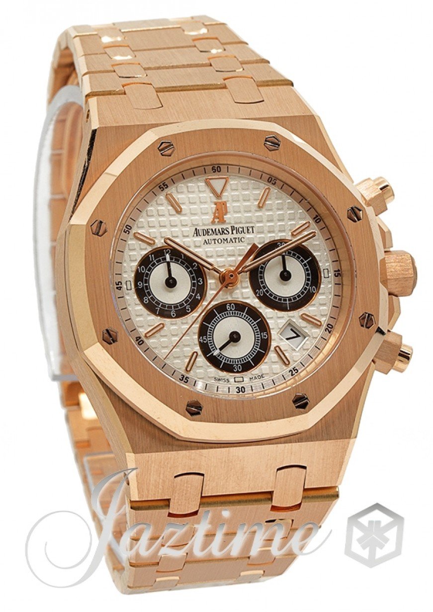 Audemars Piguet 25960OR.OO.1185OR.02 Royal Oak Chronograph Men's Automatic White