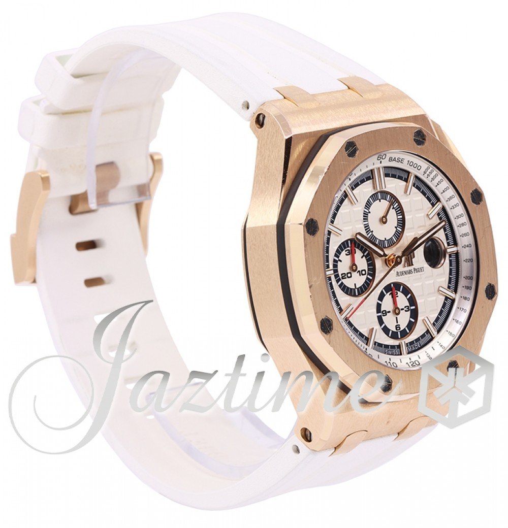 Audemars Piguet 26408OR.OO.A010CA.01.99 Royal Oak Offshore Chronograph Byblos Edition 2017 Men's Automatic Silver