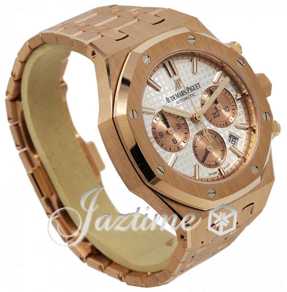Audemars Piguet 26315OR.OO.1256OR.01 Royal Oak Selfwinding Chronograph Unisex Automatic Silver