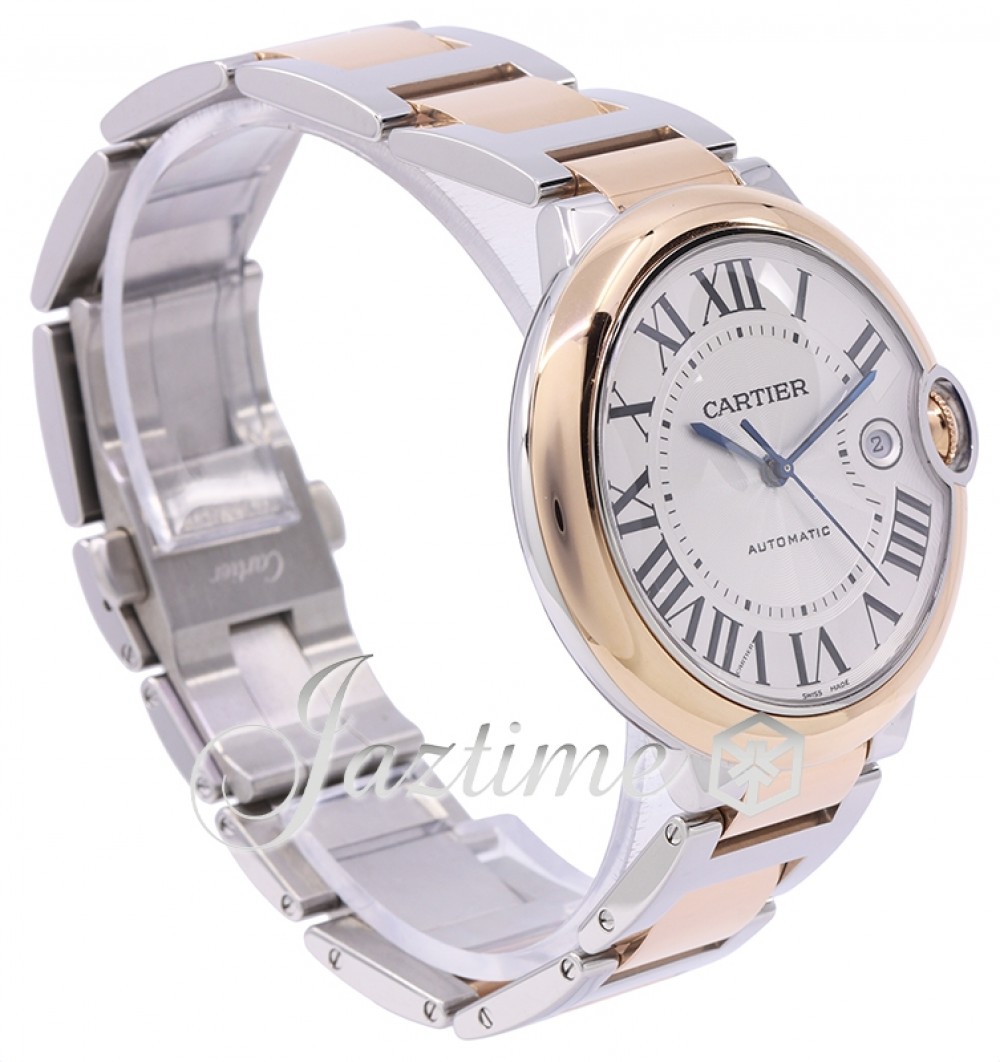 Cartier W2BB0004 Ballon Bleu Men's Automatic Silver