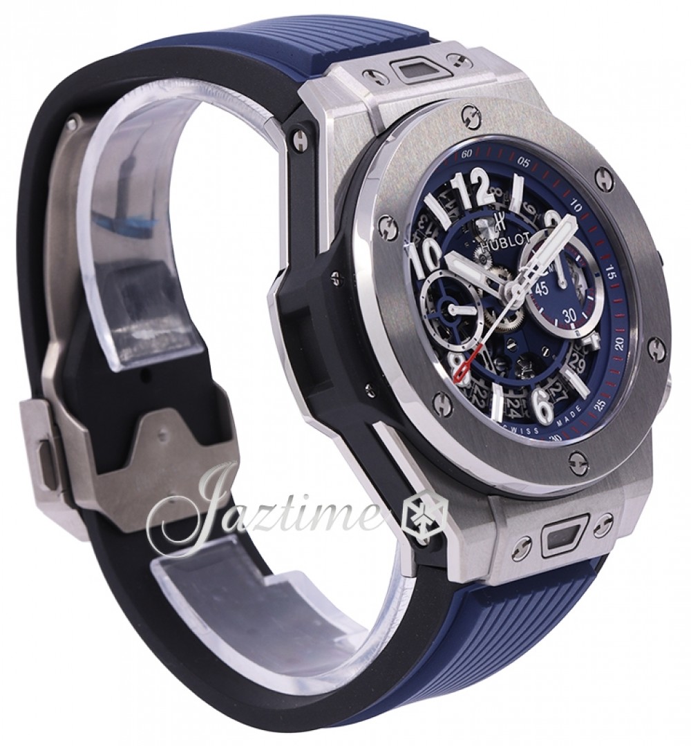 Hublot 411.NX.5179.RX Big Bang Unico Titanium Blue Men's Automatic Skeleton