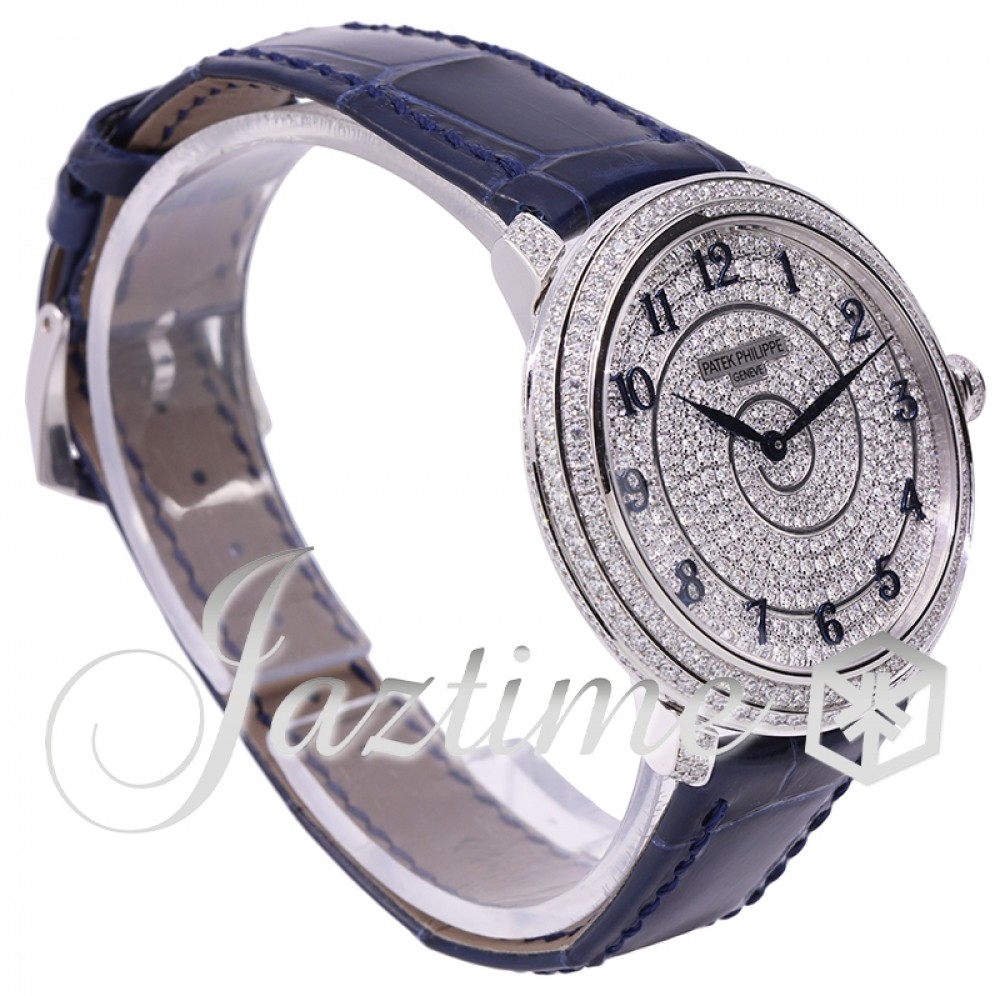 Patek Philippe 4978/400G-001 Calatrava Ladies Automatic Diamond Pave
