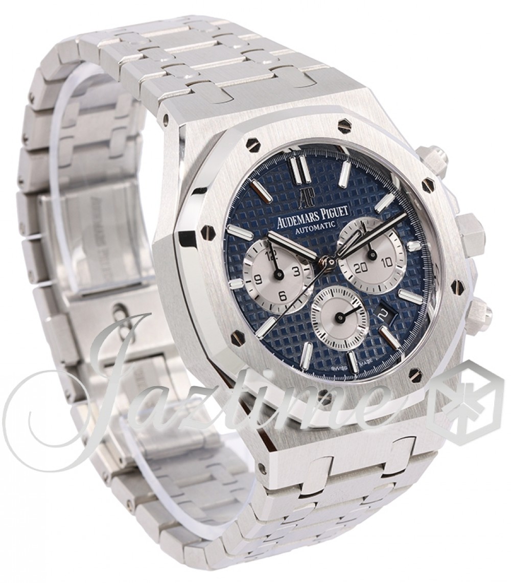 Audemars Piguet 26331ST.OO.1220ST.01 Royal Oak Chronograph Men's Automatic Blue