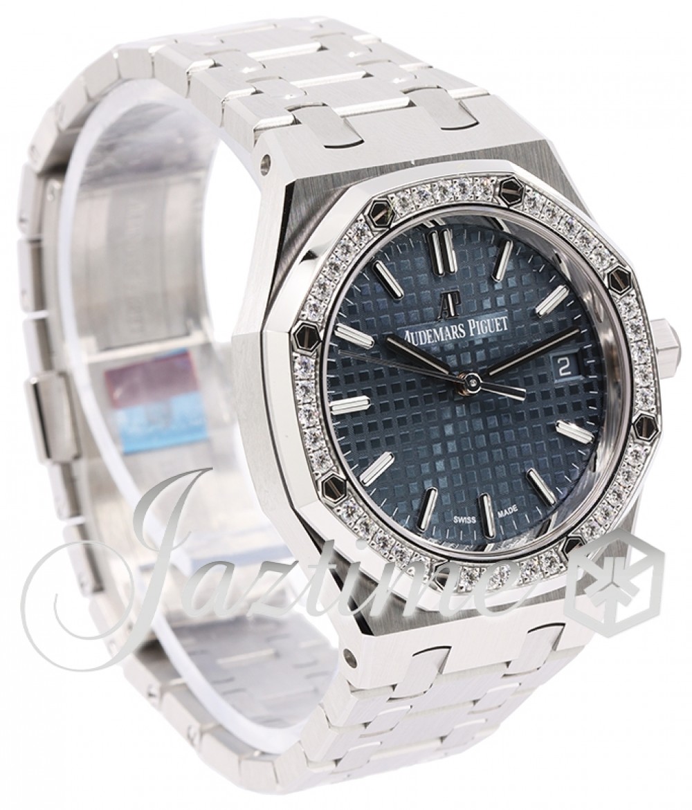 Audemars Piguet 77351ST.ZZ.1261ST.01 Royal Oak Ladies Automatic Blue